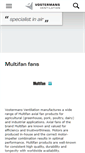 Mobile Screenshot of multifan.com