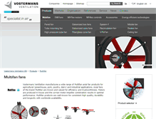 Tablet Screenshot of multifan.com
